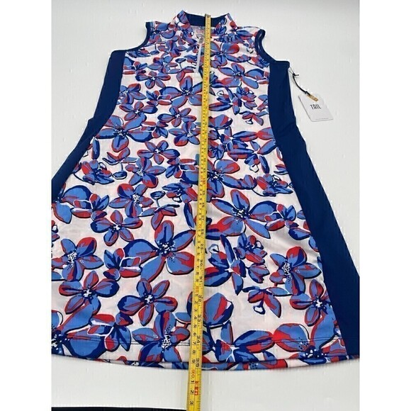 Tail Activewear Sleeveless Dayanara 35 Orchid Grove Floral Mini Dress Size Small - Picture 5 of 12